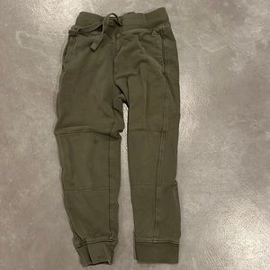 Primary Olive green jogger size 4